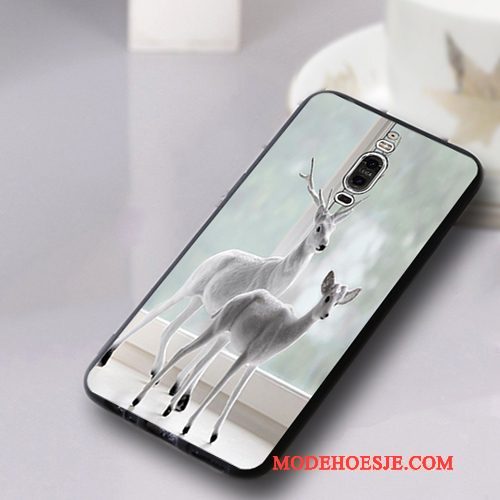 Hoesje Huawei Mate 9 Pro Bescherming Anti-falltelefoon, Hoes Huawei Mate 9 Pro Siliconen Hanger Wit