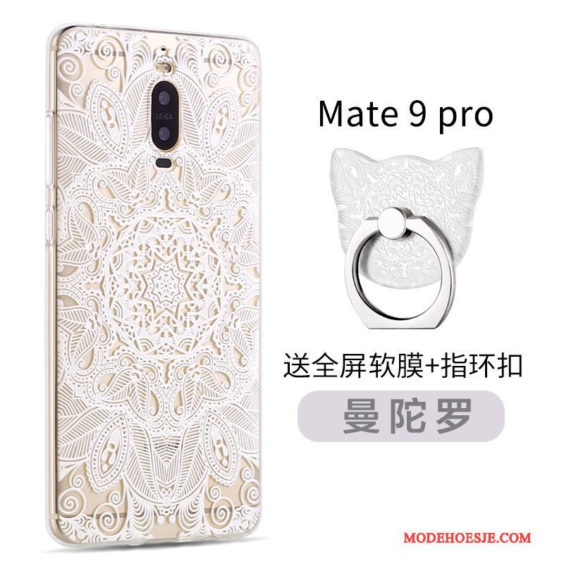 Hoesje Huawei Mate 9 Pro Bescherming Schrobben Anti-fall, Hoes Huawei Mate 9 Pro Spotprent Telefoon Trend