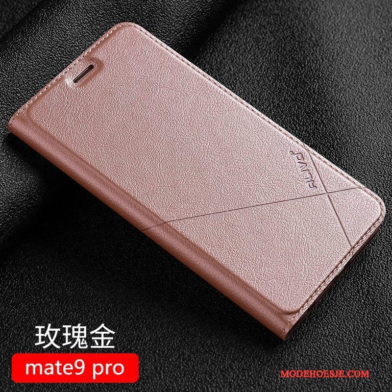 Hoesje Huawei Mate 9 Pro Bescherming Zwarttelefoon, Hoes Huawei Mate 9 Pro Zakken Anti-fall