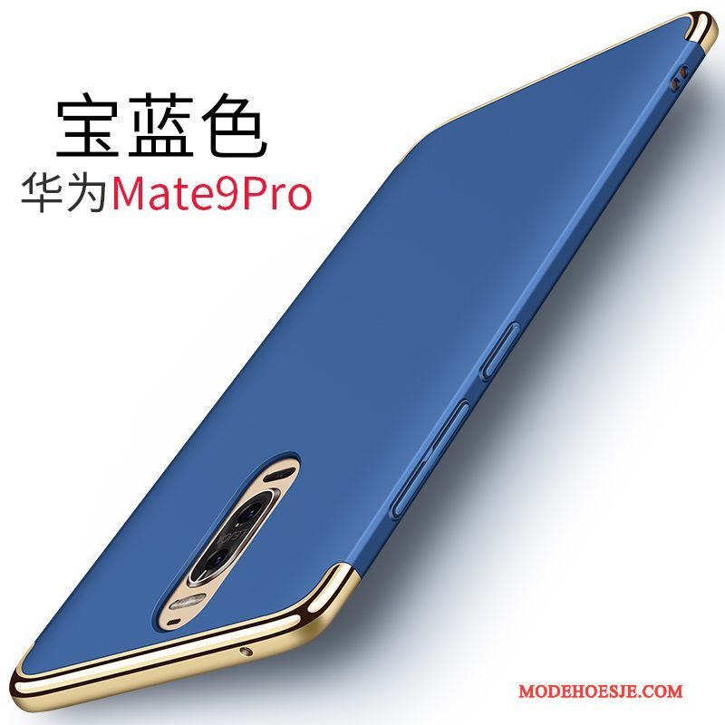 Hoesje Huawei Mate 9 Pro Metaal Hardtelefoon, Hoes Huawei Mate 9 Pro Rood