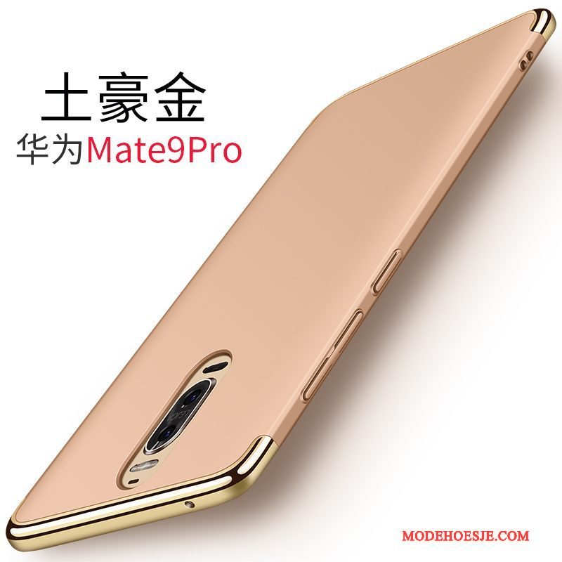 Hoesje Huawei Mate 9 Pro Metaal Hardtelefoon, Hoes Huawei Mate 9 Pro Rood