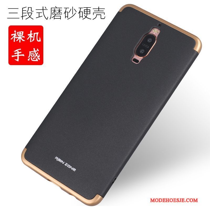 Hoesje Huawei Mate 9 Pro Metaal Omlijstingtelefoon, Hoes Huawei Mate 9 Pro Bescherming Trend Rood