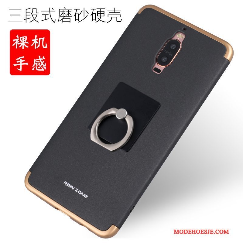 Hoesje Huawei Mate 9 Pro Metaal Telefoon Omlijsting, Hoes Huawei Mate 9 Pro Bescherming Nieuw Roze