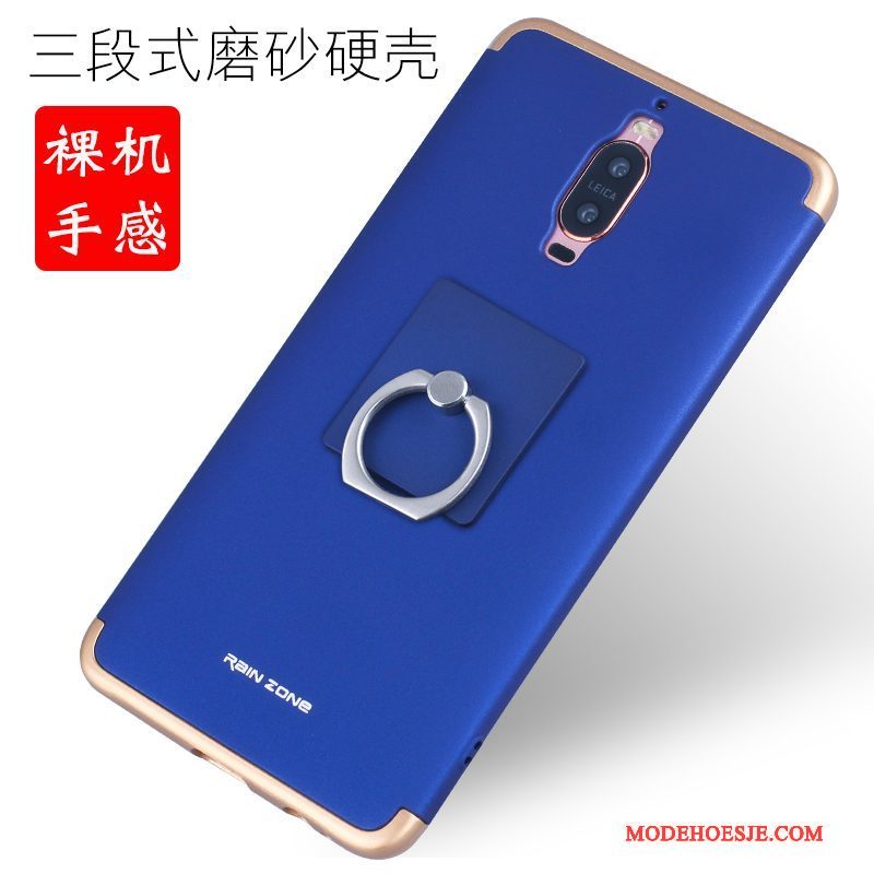 Hoesje Huawei Mate 9 Pro Metaal Telefoon Omlijsting, Hoes Huawei Mate 9 Pro Bescherming Nieuw Roze