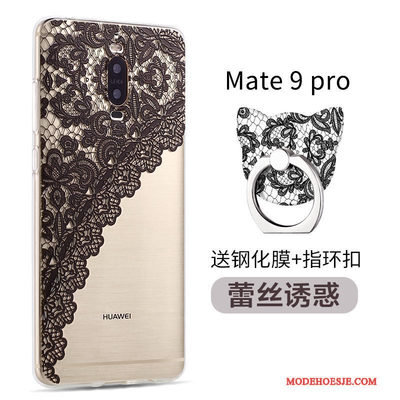 Hoesje Huawei Mate 9 Pro Scheppend Persoonlijk Nieuw, Hoes Huawei Mate 9 Pro Zacht Rozetelefoon