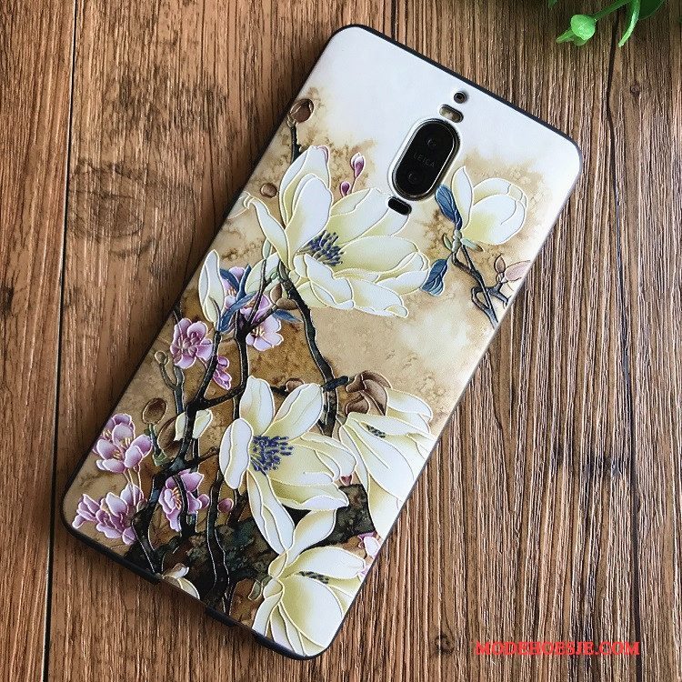 Hoesje Huawei Mate 9 Pro Zakken Dun Hanger, Hoes Huawei Mate 9 Pro Reliëf Telefoon Anti-fall