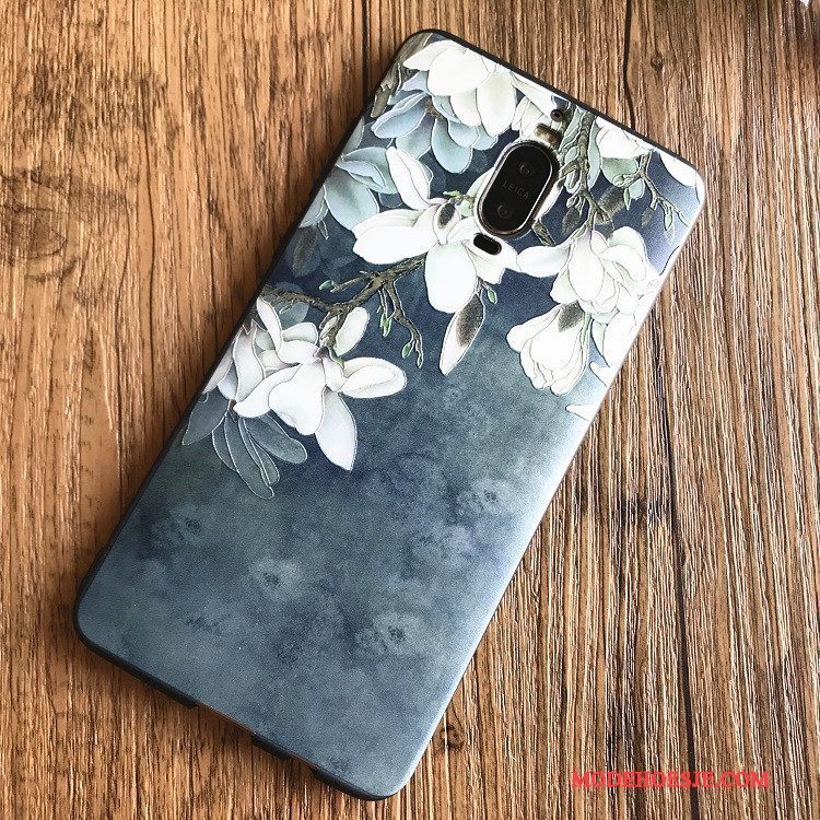 Hoesje Huawei Mate 9 Pro Zakken Dun Hanger, Hoes Huawei Mate 9 Pro Reliëf Telefoon Anti-fall