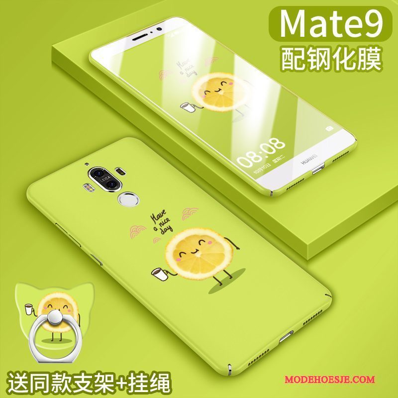 Hoesje Huawei Mate 9 Scheppend Anti-fall Persoonlijk, Hoes Huawei Mate 9 Zakken Rozetelefoon