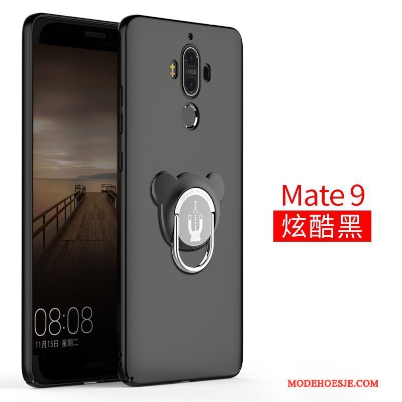 Hoesje Huawei Mate 9 Scheppend Magnetisch Rood, Hoes Huawei Mate 9 Persoonlijktelefoon