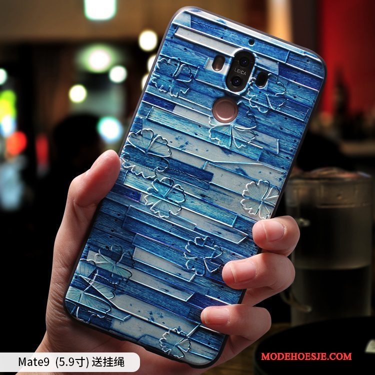 Hoesje Huawei Mate 9 Siliconen Trend Anti-fall, Hoes Huawei Mate 9 Zakken Telefoon