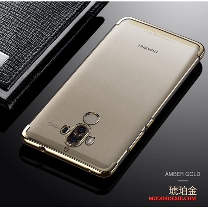 Hoesje Huawei Mate 9 Zacht Doorzichtig Anti-fall, Hoes Huawei Mate 9 Siliconen Persoonlijktelefoon