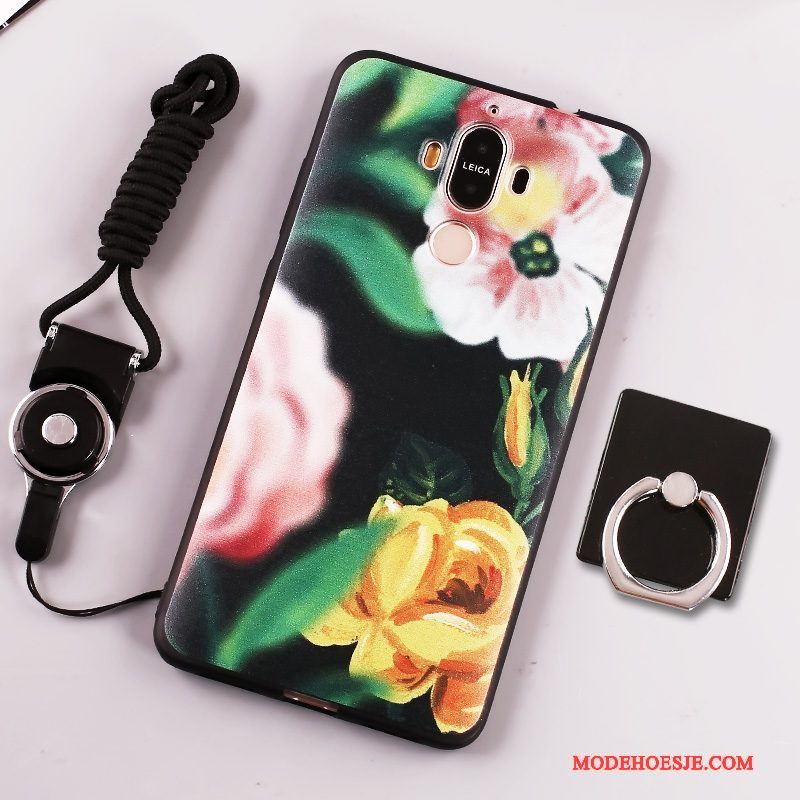 Hoesje Huawei Mate 9 Zacht Telefoon Blauw, Hoes Huawei Mate 9
