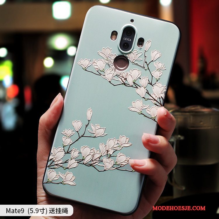 Hoesje Huawei Mate 9 Zakken Anti-falltelefoon, Hoes Huawei Mate 9 Bescherming Rood Persoonlijk