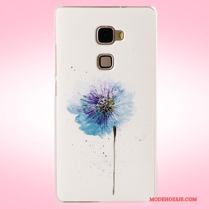 Hoesje Huawei Mate S Geschilderd Roze Hard, Hoes Huawei Mate S Bescherming Telefoon Schrobben