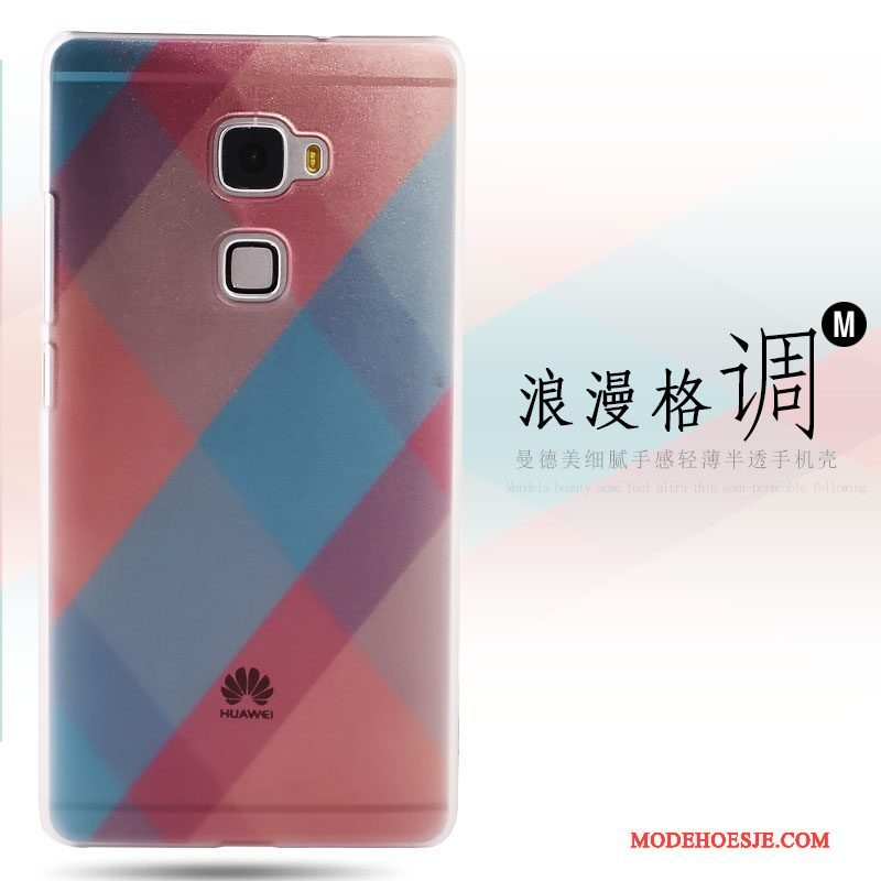 Hoesje Huawei Mate S Kleur Schrobbentelefoon, Hoes Huawei Mate S Bescherming Hard
