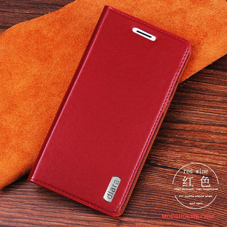 Hoesje Huawei Mate S Leer Trendtelefoon, Hoes Huawei Mate S Bescherming Oranje Anti-fall