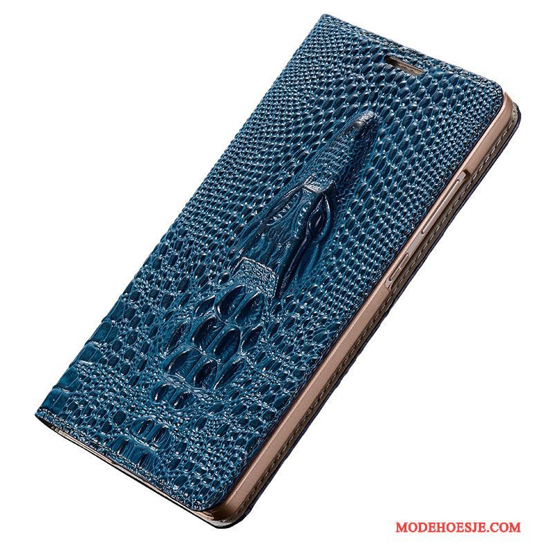 Hoesje Huawei Mate S Luxe Telefoon Khaki, Hoes Huawei Mate S Leer