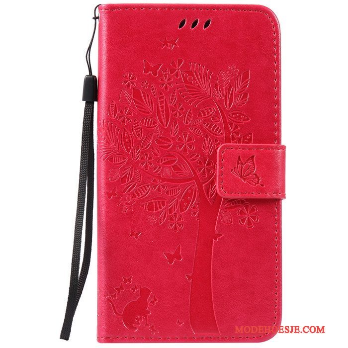 Hoesje Huawei Mate S Zakken Anti-fall Roze, Hoes Huawei Mate S Folio