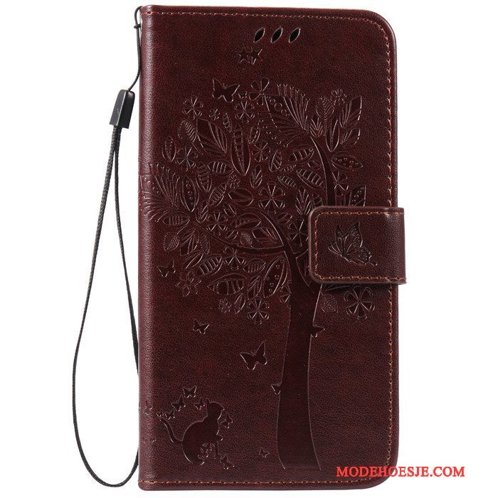 Hoesje Huawei Mate S Zakken Anti-fall Roze, Hoes Huawei Mate S Folio