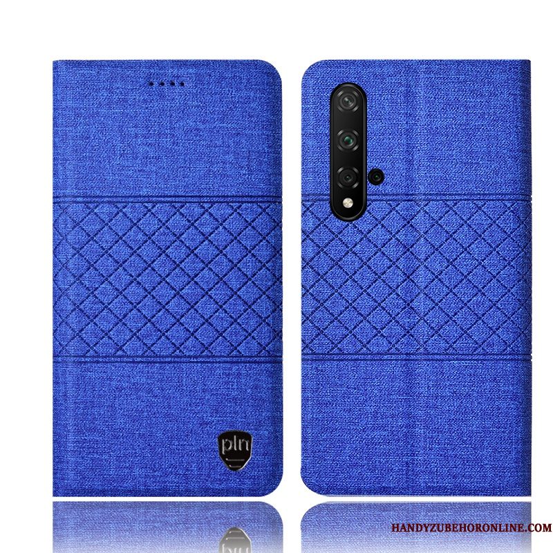 Hoesje Huawei Nova 5t Bescherming Anti-fall Roze, Hoes Huawei Nova 5t Zakken Katoen En Linnentelefoon