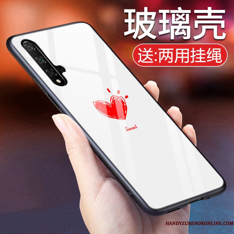 Hoesje Huawei Nova 5t Bescherming Glas Eenvoudige, Hoes Huawei Nova 5t Telefoon Anti-fall