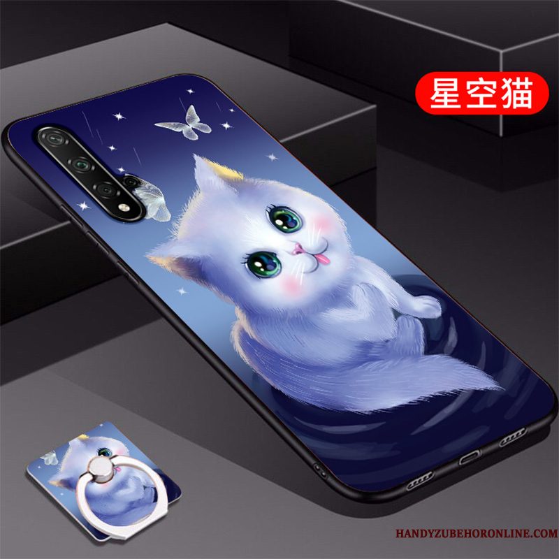 Hoesje Huawei Nova 5t Bescherming Roodtelefoon, Hoes Huawei Nova 5t Siliconen Trendy Merk Nieuw