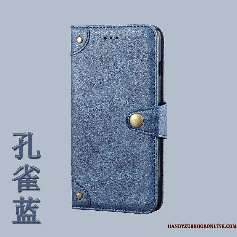 Hoesje Huawei Nova 5t Folio Kaart Klittenband, Hoes Huawei Nova 5t Portemonnee Rood Persoonlijk