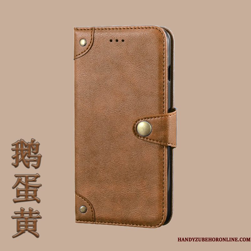 Hoesje Huawei Nova 5t Folio Kaart Klittenband, Hoes Huawei Nova 5t Portemonnee Rood Persoonlijk