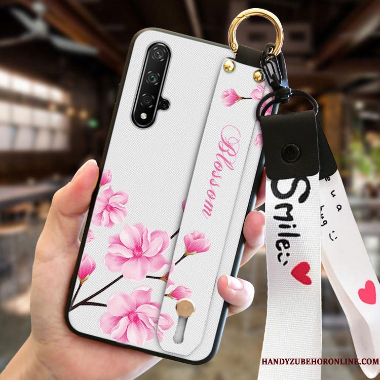 Hoesje Huawei Nova 5t Mode Nieuwtelefoon, Hoes Huawei Nova 5t Siliconen Roze Anti-fall