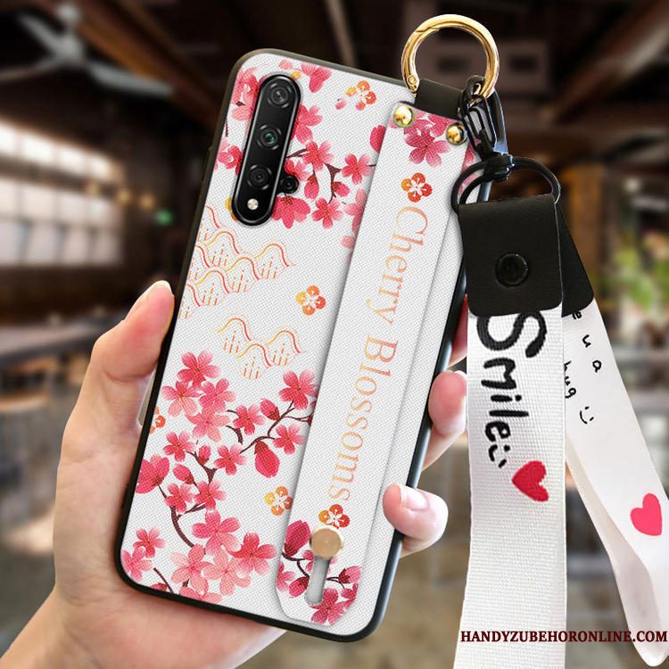 Hoesje Huawei Nova 5t Mode Nieuwtelefoon, Hoes Huawei Nova 5t Siliconen Roze Anti-fall