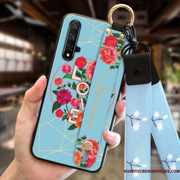 Hoesje Huawei Nova 5t Mode Nieuwtelefoon, Hoes Huawei Nova 5t Siliconen Roze Anti-fall