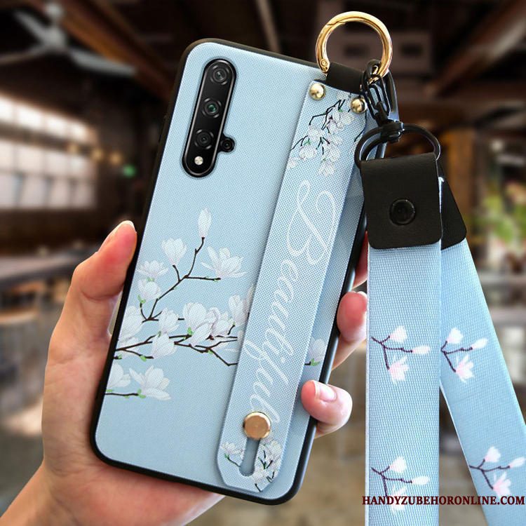 Hoesje Huawei Nova 5t Mode Nieuwtelefoon, Hoes Huawei Nova 5t Siliconen Roze Anti-fall