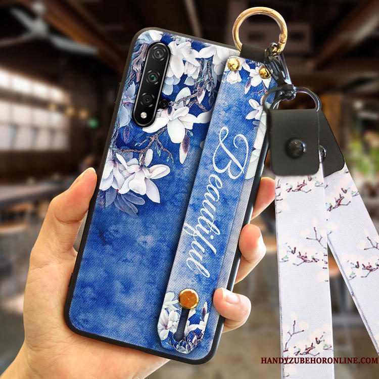 Hoesje Huawei Nova 5t Mode Nieuwtelefoon, Hoes Huawei Nova 5t Siliconen Roze Anti-fall