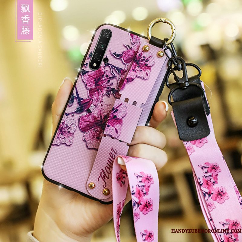 Hoesje Huawei Nova 5t Siliconen Telefoon Blauw, Hoes Huawei Nova 5t Bescherming Schrobben Anti-fall