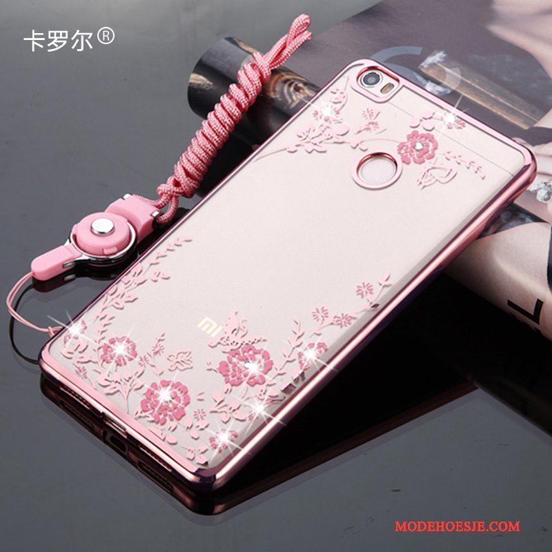 Hoesje Huawei Nova Bescherming Anti-fall Hanger, Hoes Huawei Nova Siliconen Telefoon Roze