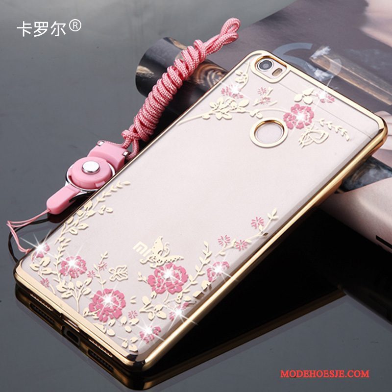 Hoesje Huawei Nova Bescherming Anti-fall Hanger, Hoes Huawei Nova Siliconen Telefoon Roze