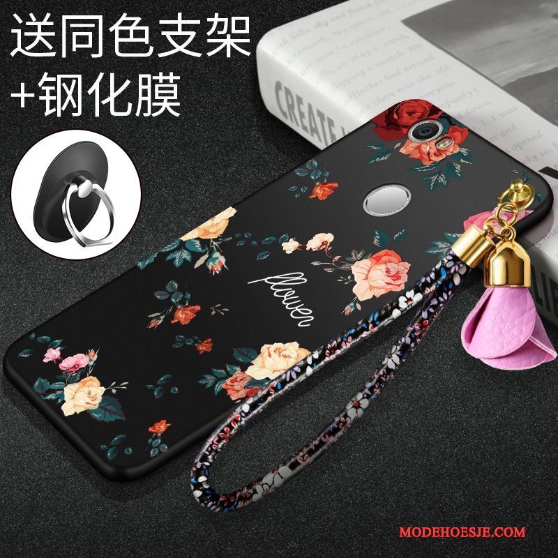 Hoesje Huawei Nova Bescherming Rood Schrobben, Hoes Huawei Nova Telefoon Jeugd