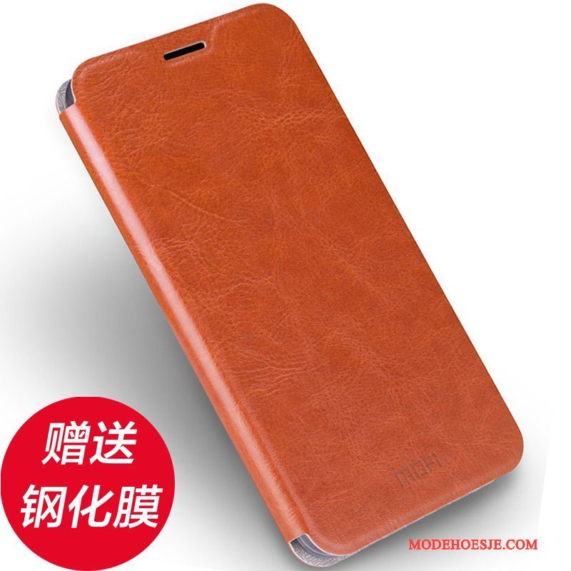 Hoesje Huawei Nova Bescherming Trendtelefoon, Hoes Huawei Nova Leer Anti-fall Geel