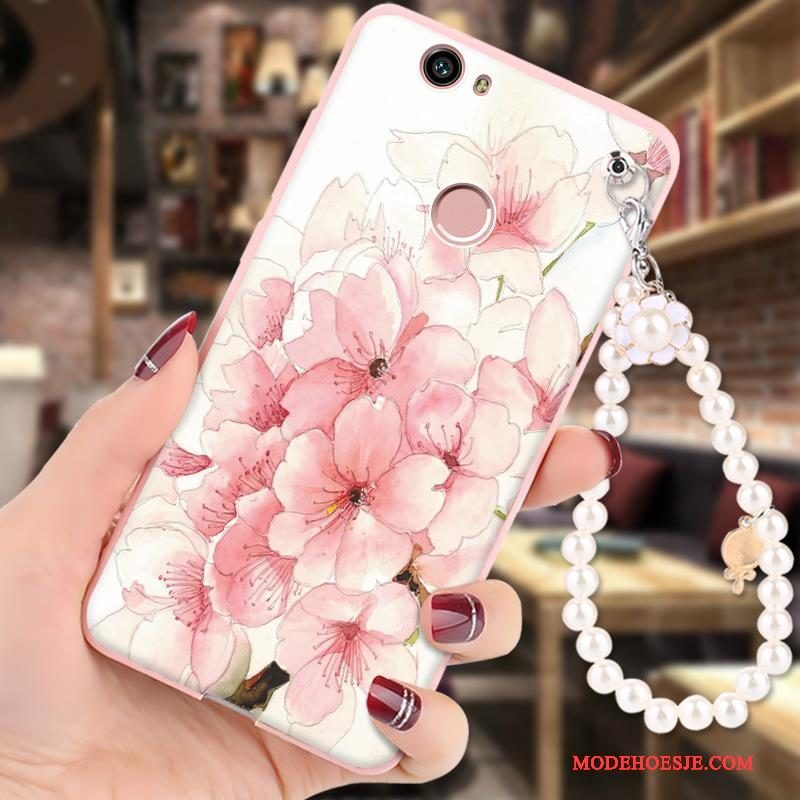 Hoesje Huawei Nova Geschilderd Hangertelefoon, Hoes Huawei Nova Spotprent Anti-fall