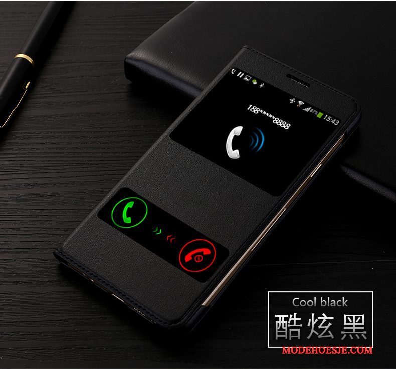 Hoesje Huawei Nova Leer Trendtelefoon, Hoes Huawei Nova Bescherming Roze