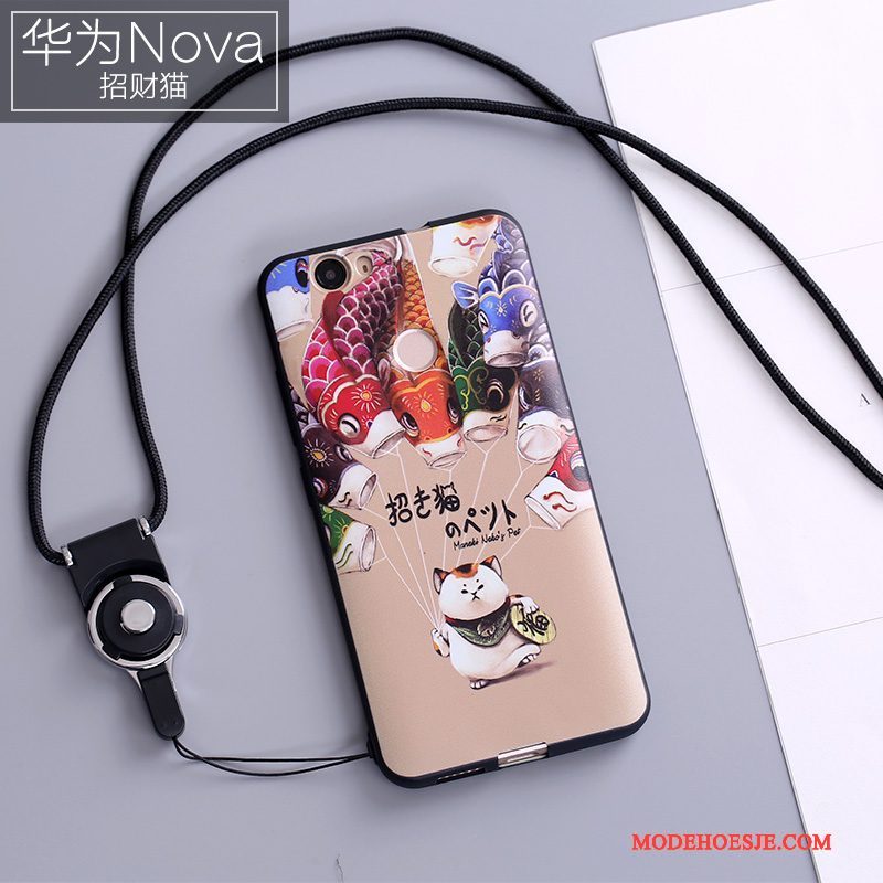 Hoesje Huawei Nova Siliconen Telefoon, Hoes Huawei Nova Kleur