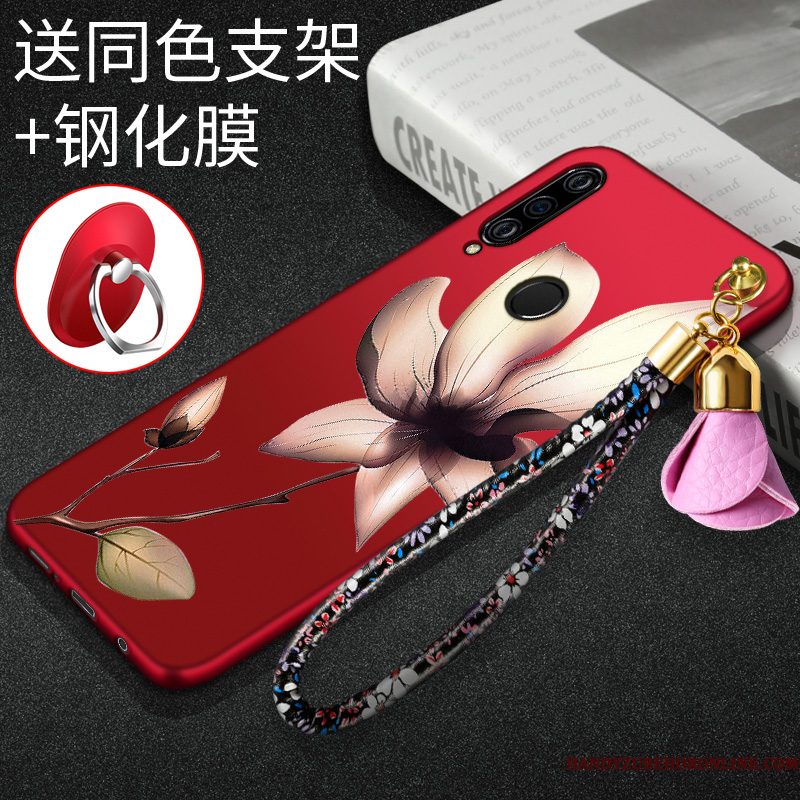 Hoesje Huawei P Smart+ 2019 Bescherming Rood Persoonlijk, Hoes Huawei P Smart+ 2019 Mode Telefoon