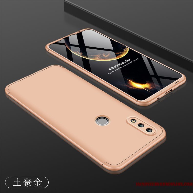 Hoesje Huawei P Smart 2019 Bescherming Schrobben Rood, Hoes Huawei P Smart 2019 Zakken Hardtelefoon