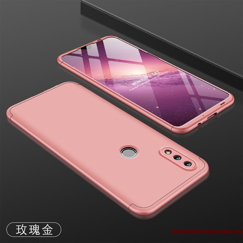 Hoesje Huawei P Smart 2019 Bescherming Schrobben Rood, Hoes Huawei P Smart 2019 Zakken Hardtelefoon