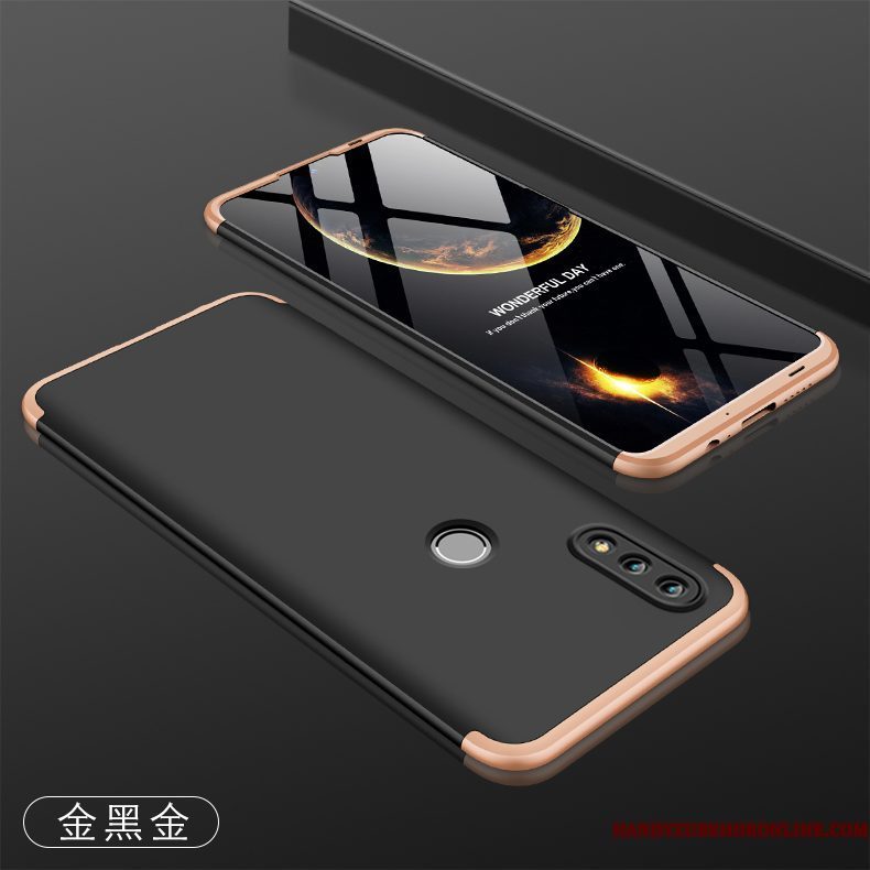 Hoesje Huawei P Smart 2019 Bescherming Schrobben Rood, Hoes Huawei P Smart 2019 Zakken Hardtelefoon