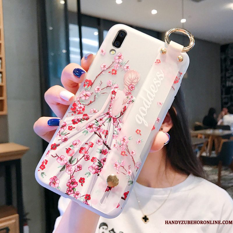 Hoesje Huawei P Smart+ 2019 Bescherming Telefoon Liefde, Hoes Huawei P Smart+ 2019 Zakken Anti-fall Tempereren