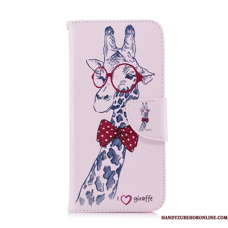 Hoesje Huawei P Smart 2019 Folio Jeugdtelefoon, Hoes Huawei P Smart 2019 Bescherming Purper