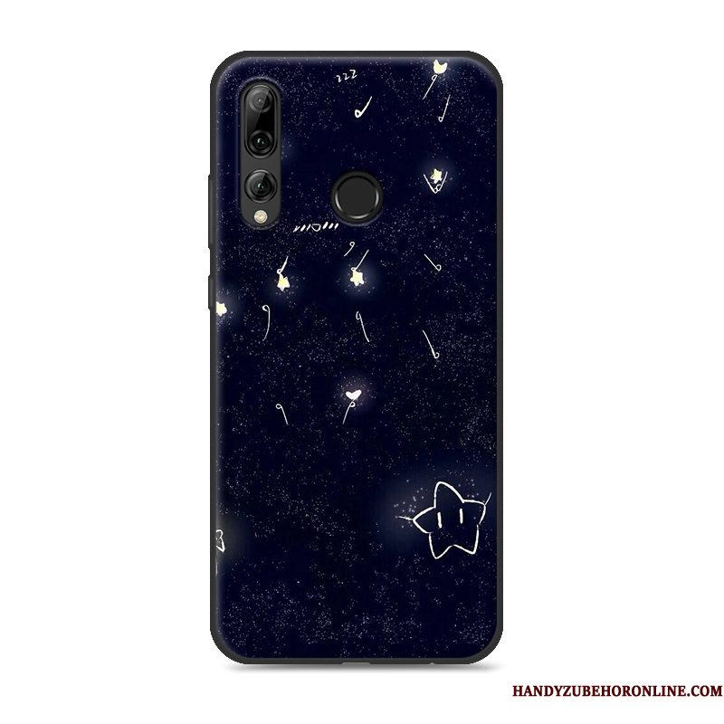 Hoesje Huawei P Smart+ 2019 Kleur Nieuw Trend, Hoes Huawei P Smart+ 2019 Siliconen Persoonlijktelefoon