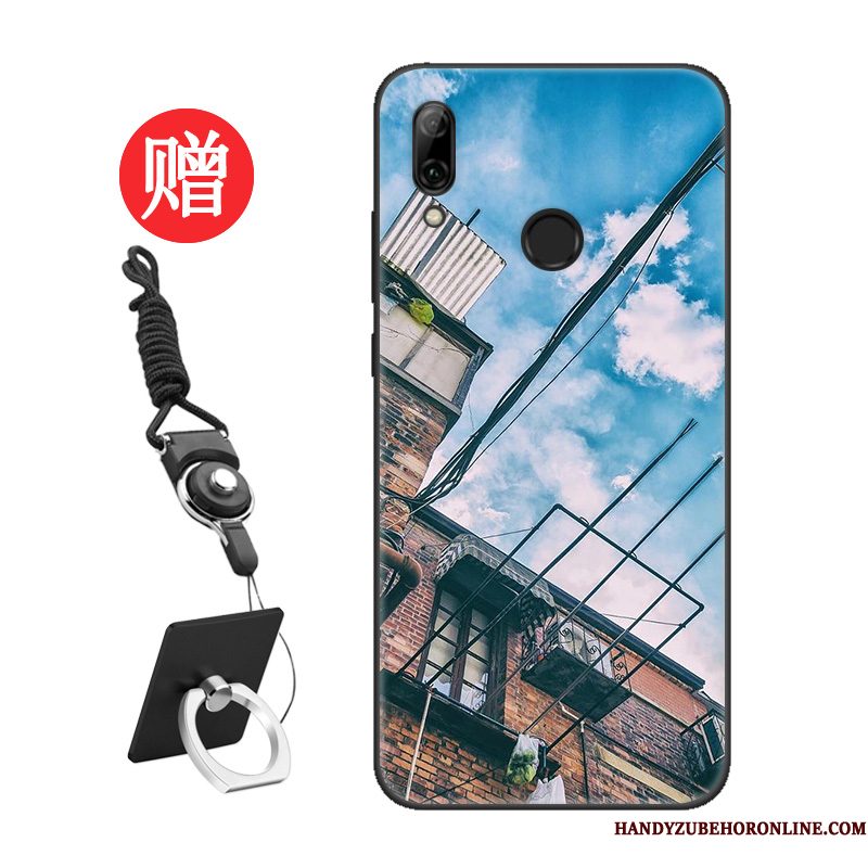 Hoesje Huawei P Smart 2019 Mode Persoonlijk Pas, Hoes Huawei P Smart 2019 Zakken Patroon Lovers