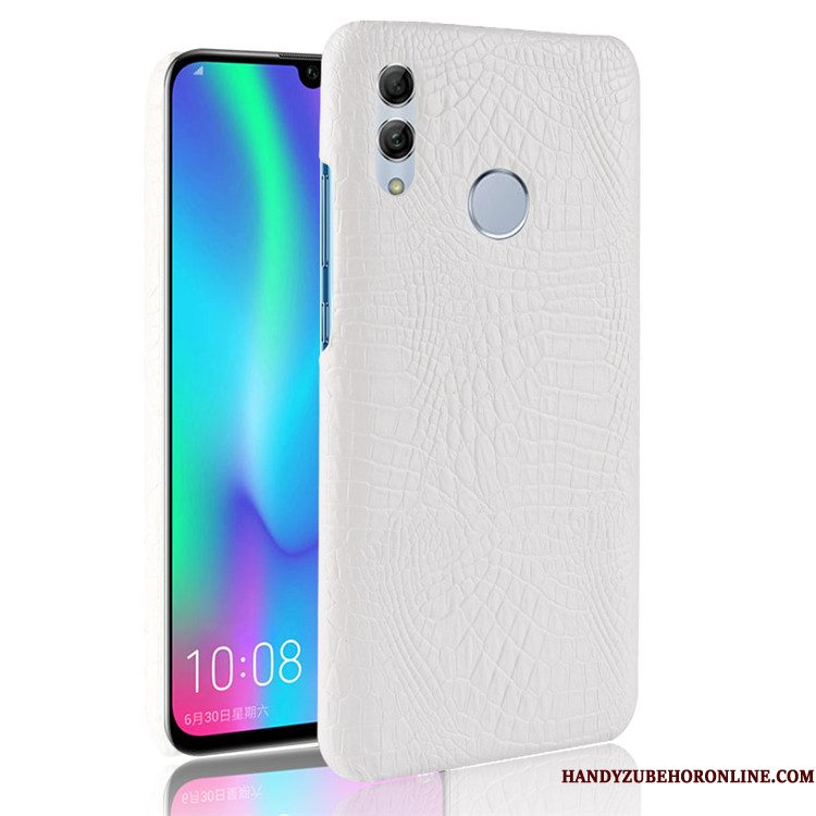 Hoesje Huawei P Smart 2019 Scheppend Anti-fall Groen, Hoes Huawei P Smart 2019 Krokodillenleertelefoon